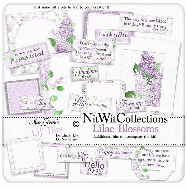 (image for) Bundled - Lilac Blossoms Collection