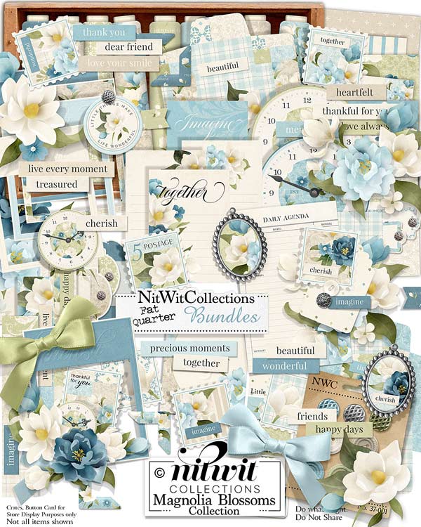 (image for) Bundled - Magnolia Blossoms Collection