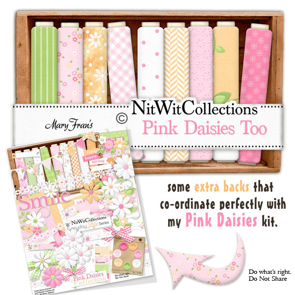 (image for) Bundled - Pink Daisies Collection