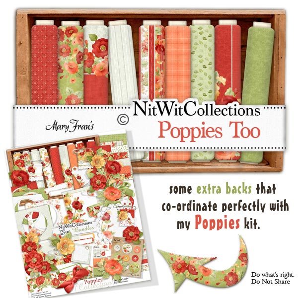 (image for) Bundled - Poppies Collection