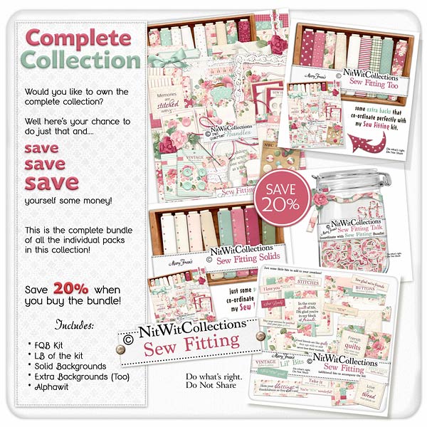 (image for) Bundled - Sew Fitting Collection