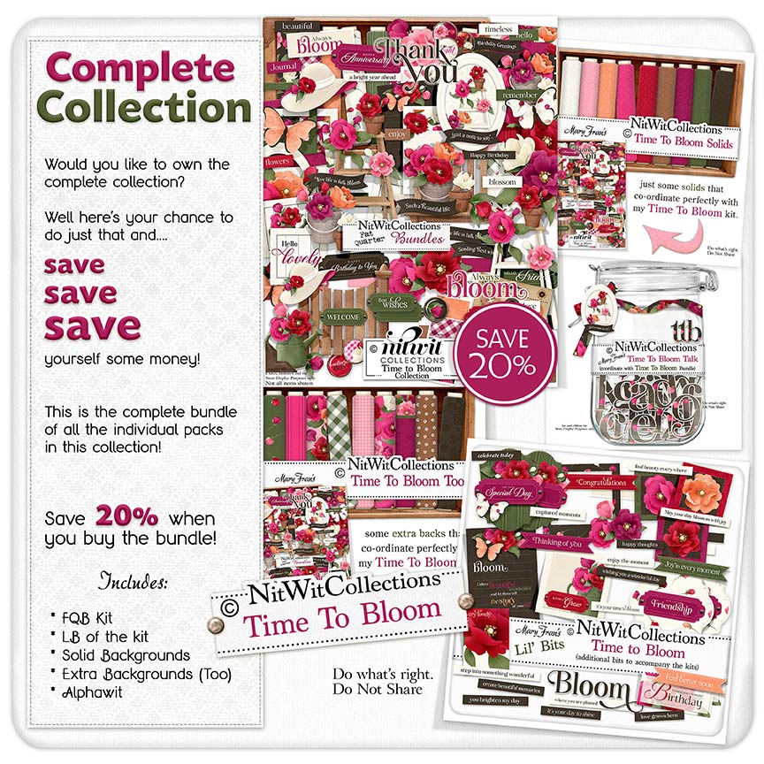 (image for) Bundled - Time To Bloom Collection