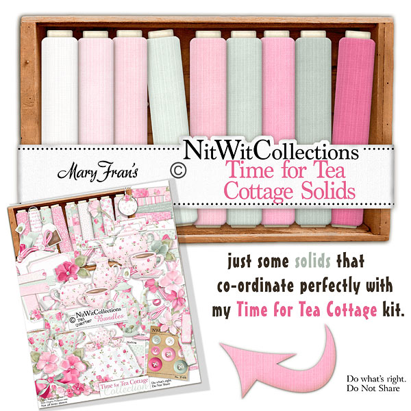 Bundled - Time for Tea Cottage Collection - Click Image to Close