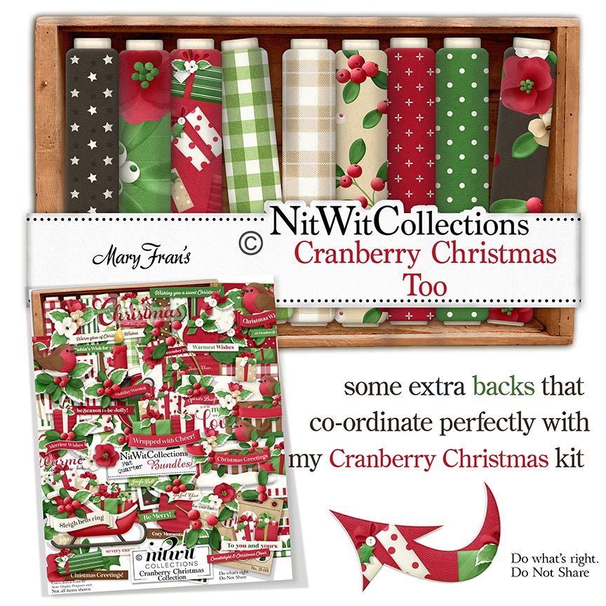 (image for) Cranberry Christmas Too