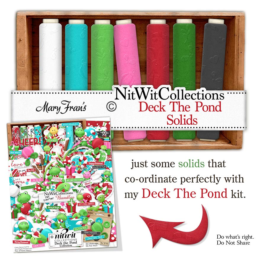 (image for) Deck The Pond Solids