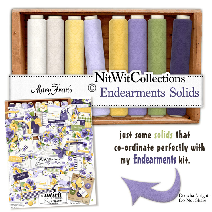 (image for) Endearments Solids