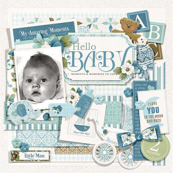 (image for) FQB - Hello Baby Boy Collection
