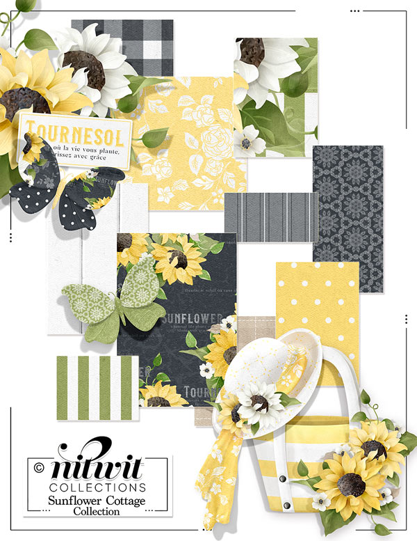FQB - Sunflower Cottage Collection - Click Image to Close