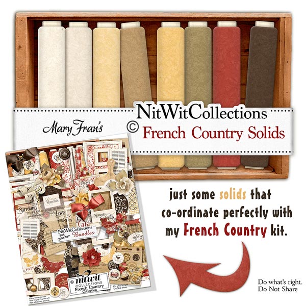 (image for) French Country Solids