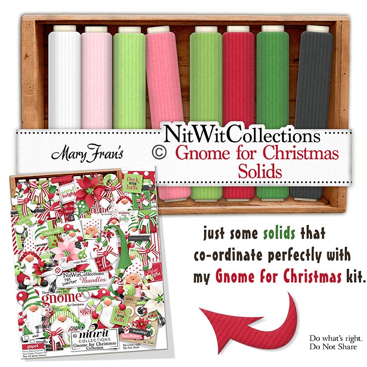(image for) Gnome For Christmas Solids
