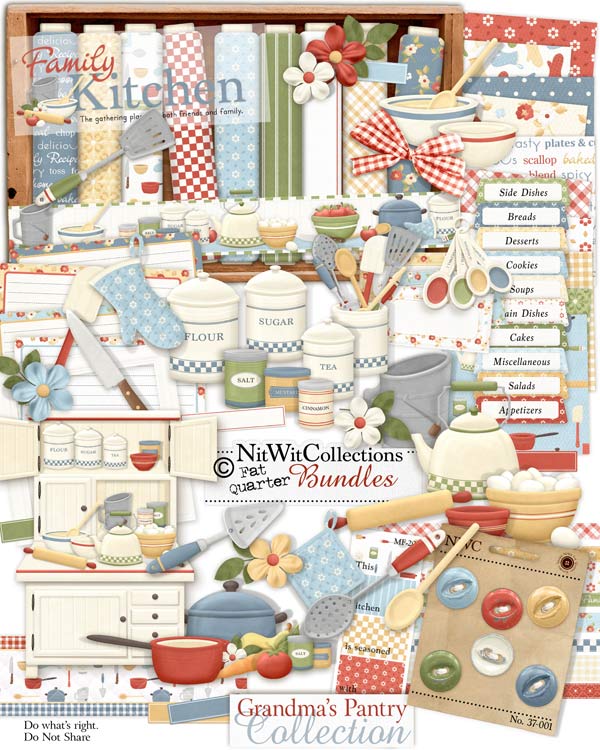 (image for) Bundled - Grandma's Pantry Collection