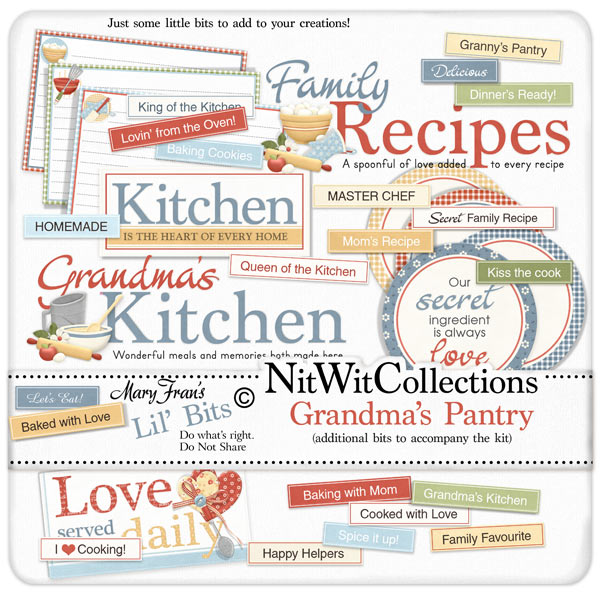 (image for) Bundled - Grandma's Pantry Collection