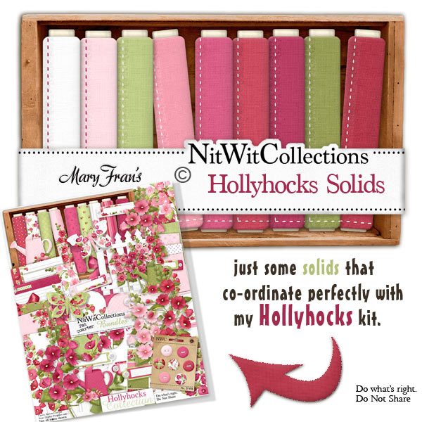 (image for) Hollyhocks Solids