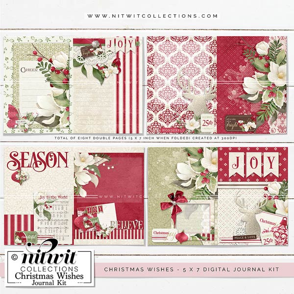(image for) Journal Kit - Christmas Wishes