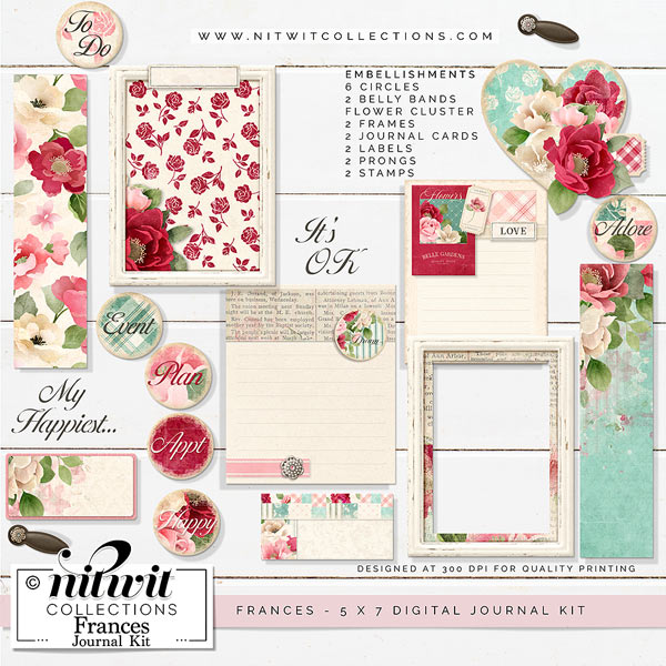 (image for) Journal Kit - Frances