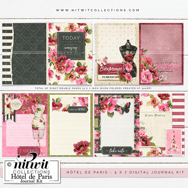 (image for) Journal Kit - Hôtel de Paris