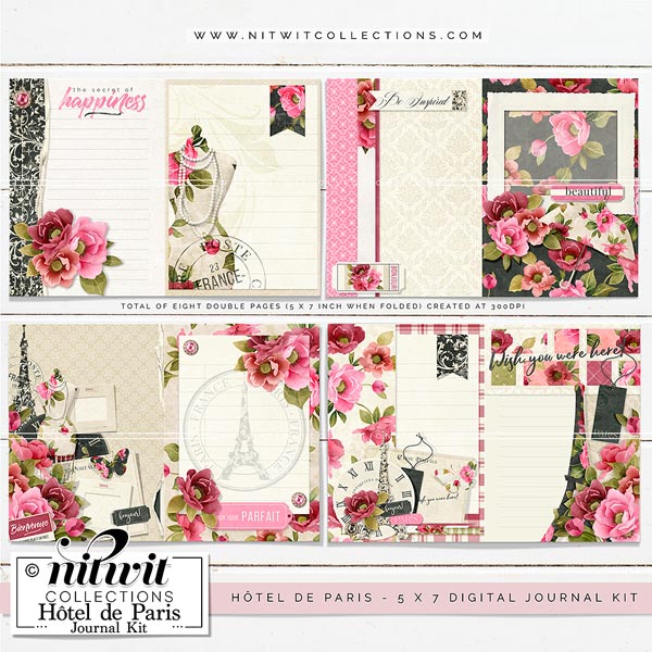 (image for) Journal Kit - Hôtel de Paris