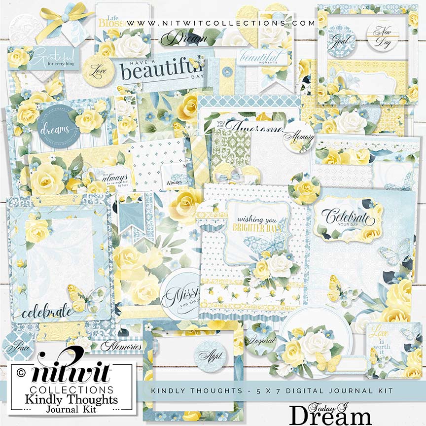 (image for) Journal Kit - Kindly Thoughts