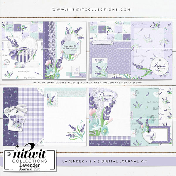 (image for) Journal Kit - Lavender