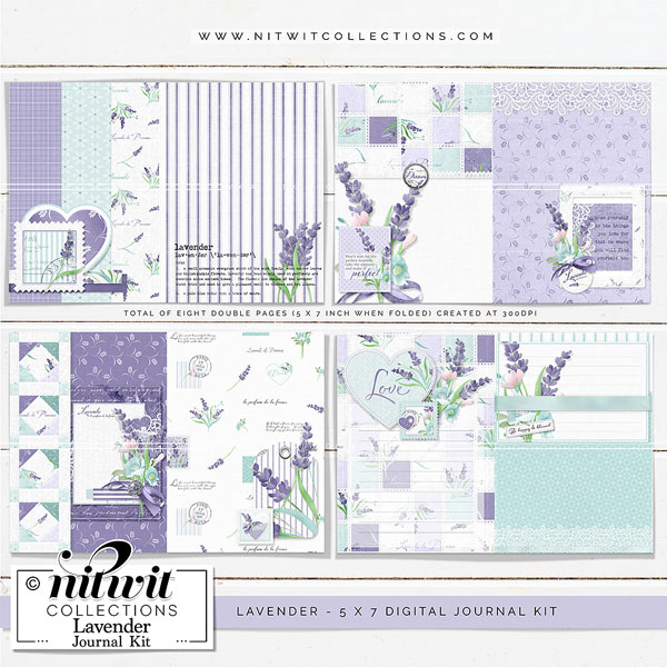 (image for) Journal Kit - Lavender