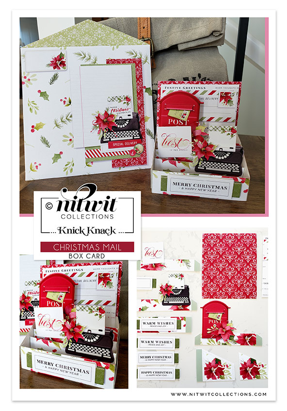 (image for) Knick Knack - Box Card - Christmas Mail
