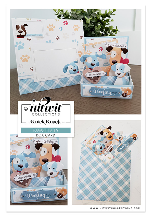 (image for) Knick Knack - Box Card - Paws-itivity