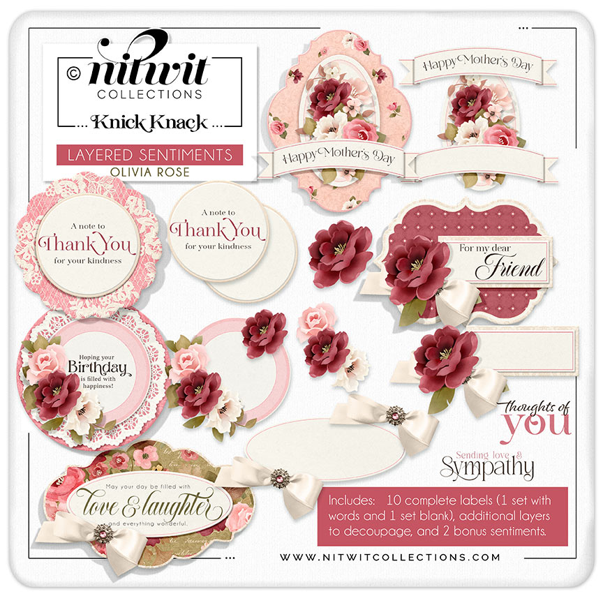 (image for) Knick Knack - Layered Sentiments - Olivia Rose