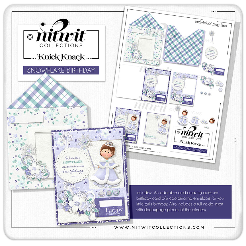 (image for) Knick Knack - Snowflake Birthday