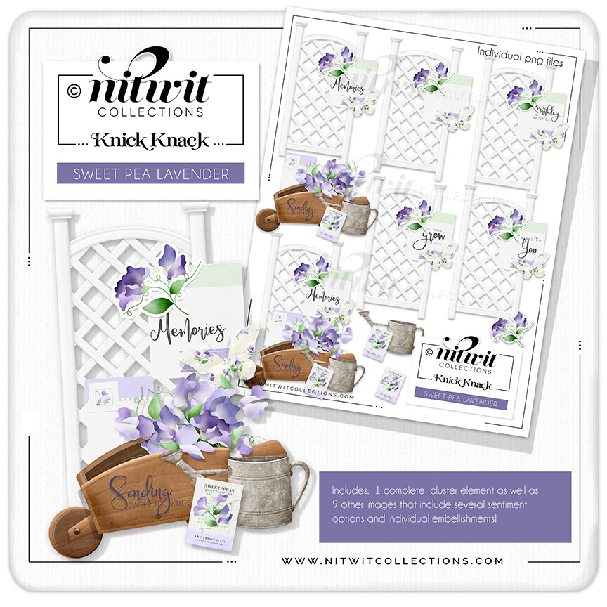 (image for) Knick Knack - Sweet Pea Lavender