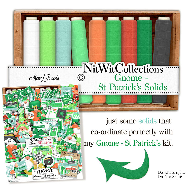 Gnome St Patrick\'s Solids