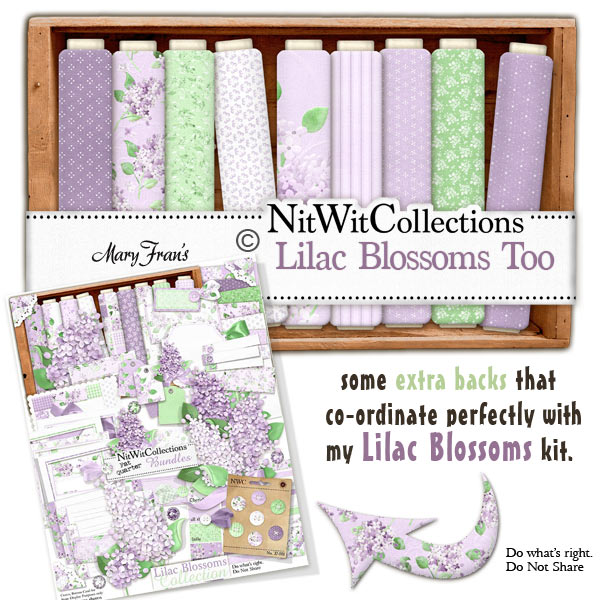Lilac Blossoms Too