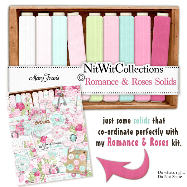 Romance & Roses Solids - Click Image to Close
