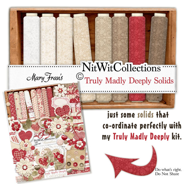 Truly Madly Deeply Solids - Click Image to Close