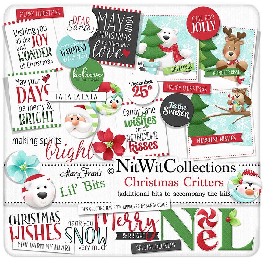 (image for) Lil Bits - Christmas Critters