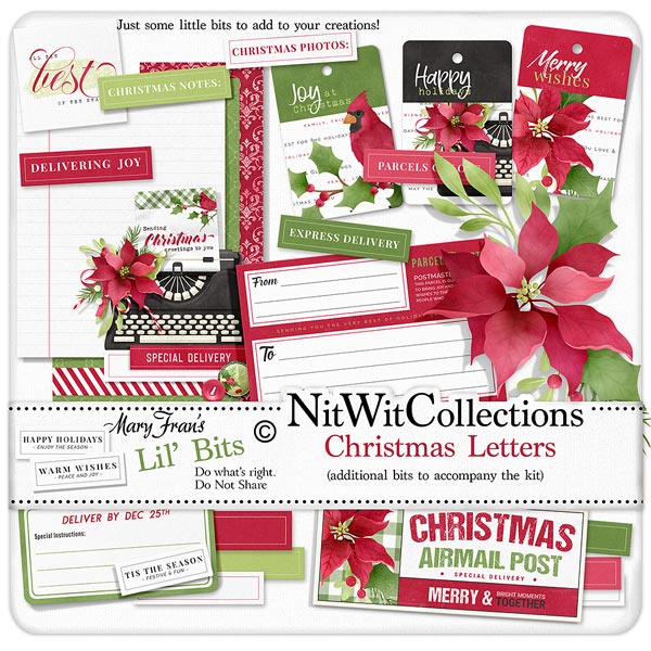 (image for) Lil Bits - Christmas Letters