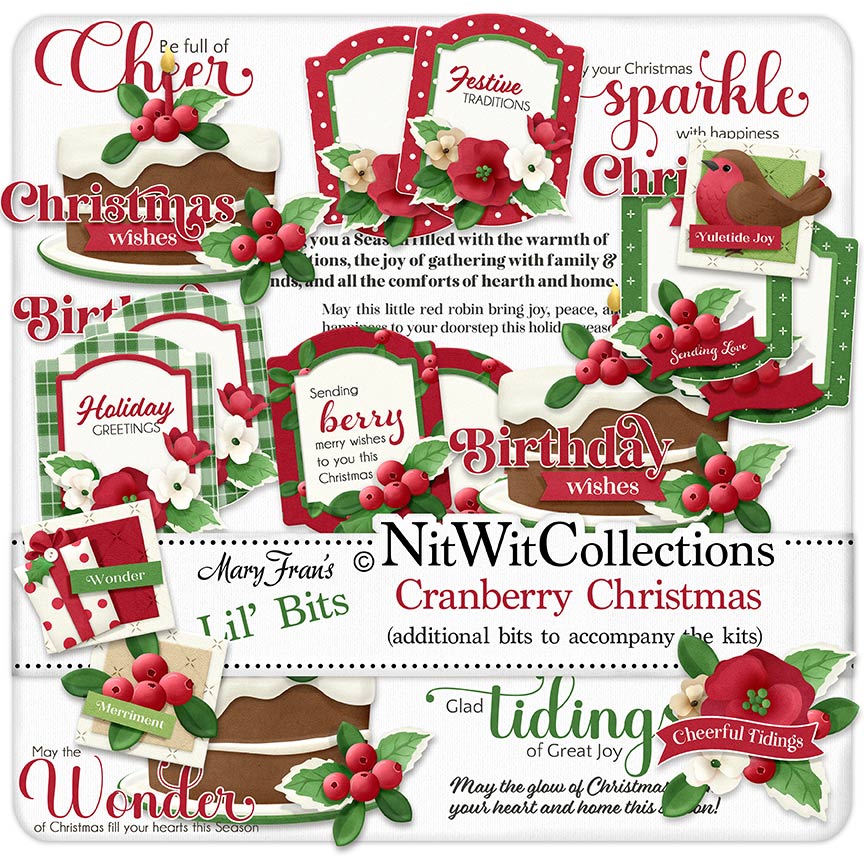(image for) Lil Bits - Cranberry Christmas