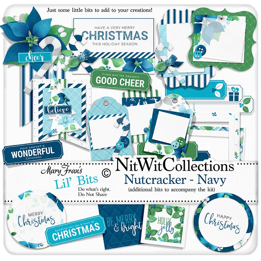 (image for) Lil Bits - Nutcracker - Navy