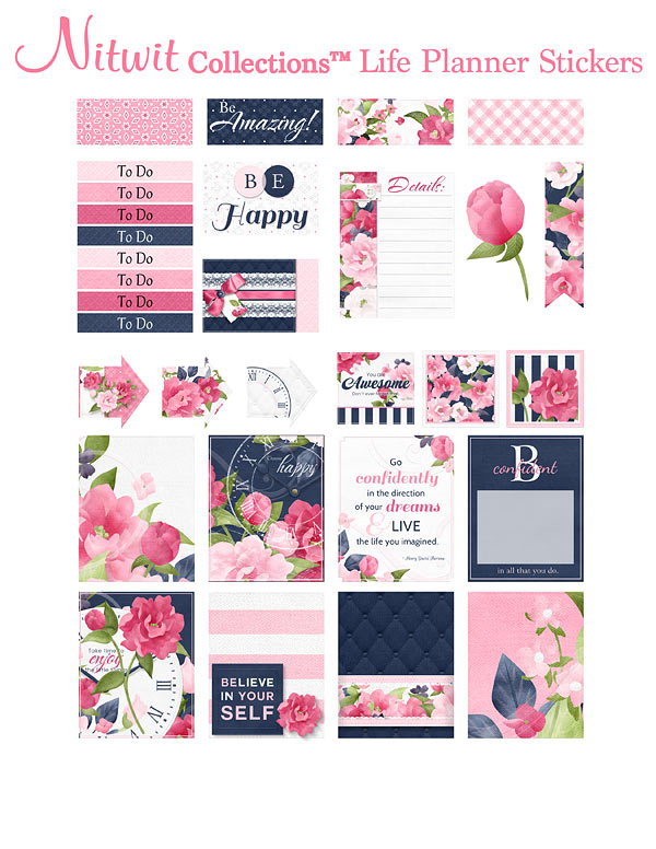 (image for) Authentic Collection - Life Planner Stickers