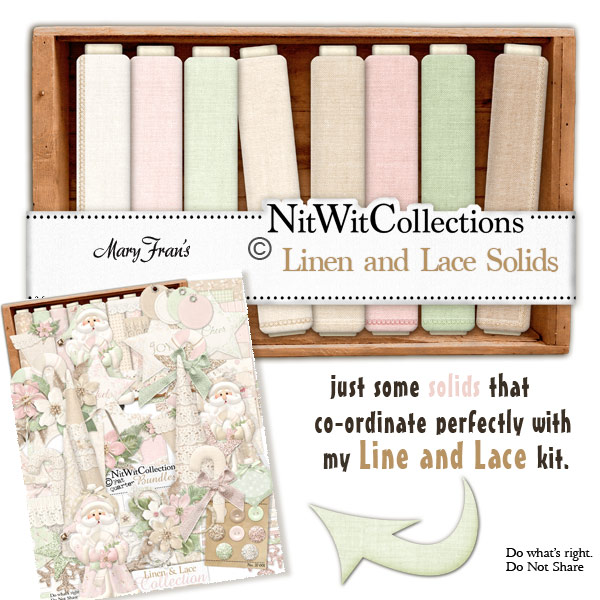 (image for) Linen and Lace Solids