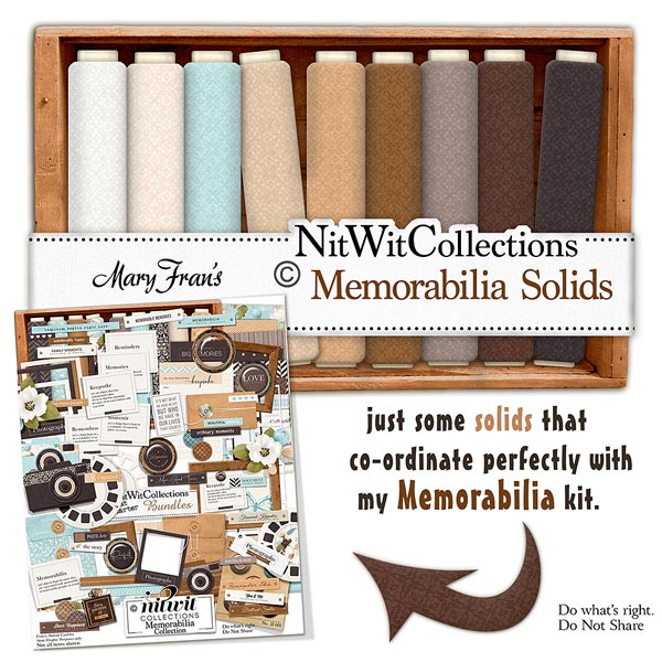 (image for) Memorabilia Solids