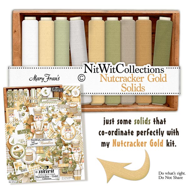 (image for) Nutcracker Gold Solids