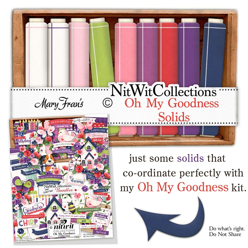 (image for) Oh My Goodness Solids