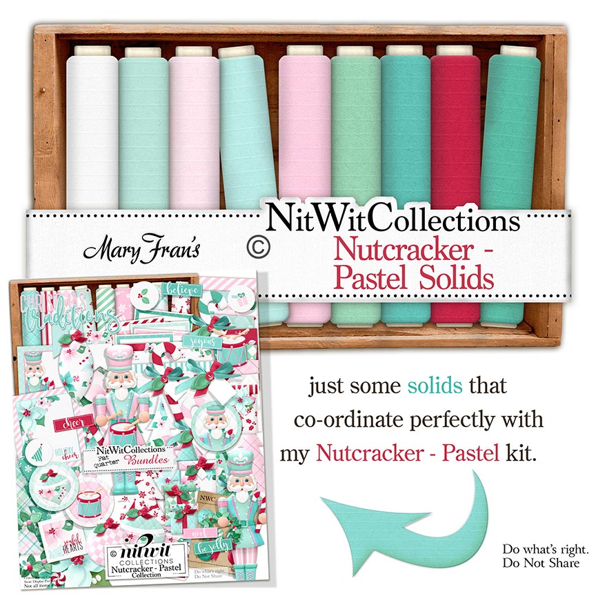 (image for) Nutcracker - Pastel Solids
