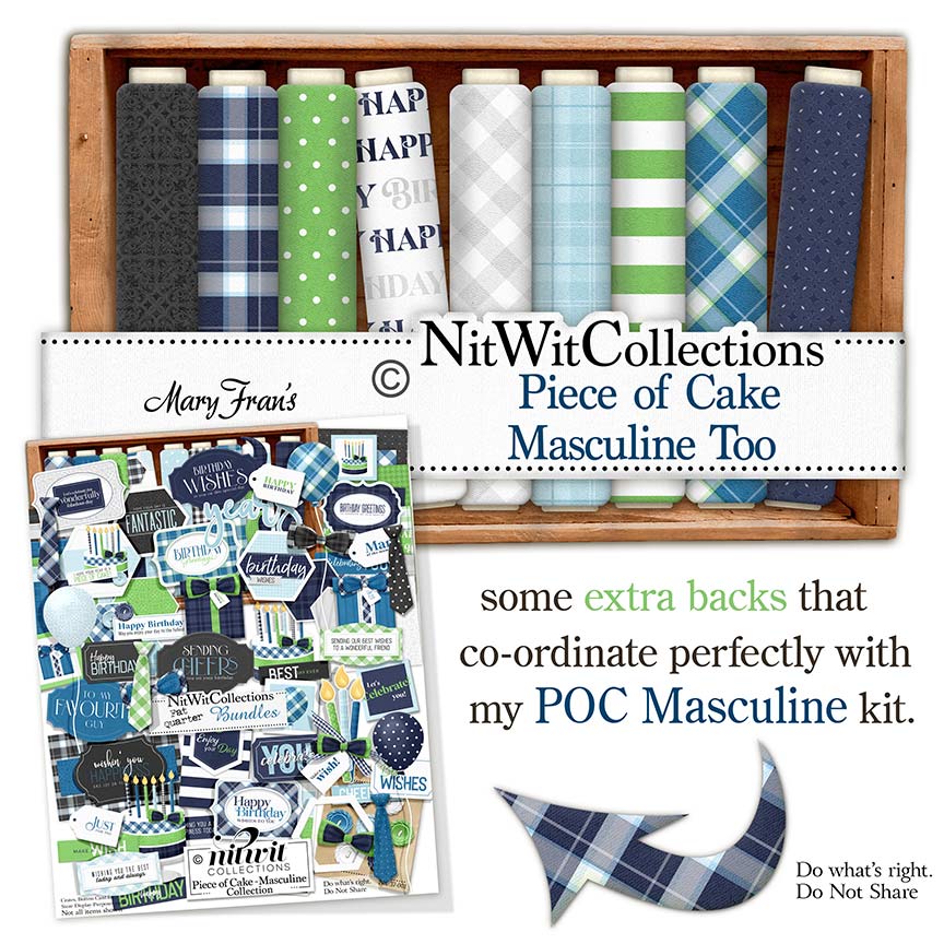(image for) Piece of Cake - Masculine Too