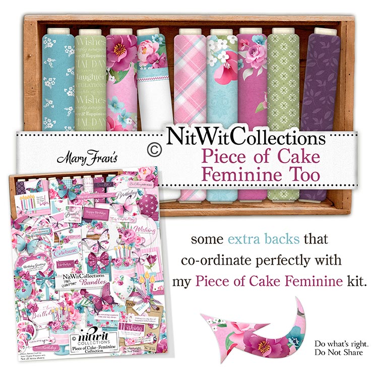 (image for) Piece of Cake Feminine Too
