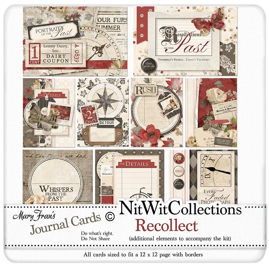 (image for) Journal Cards - Recollect