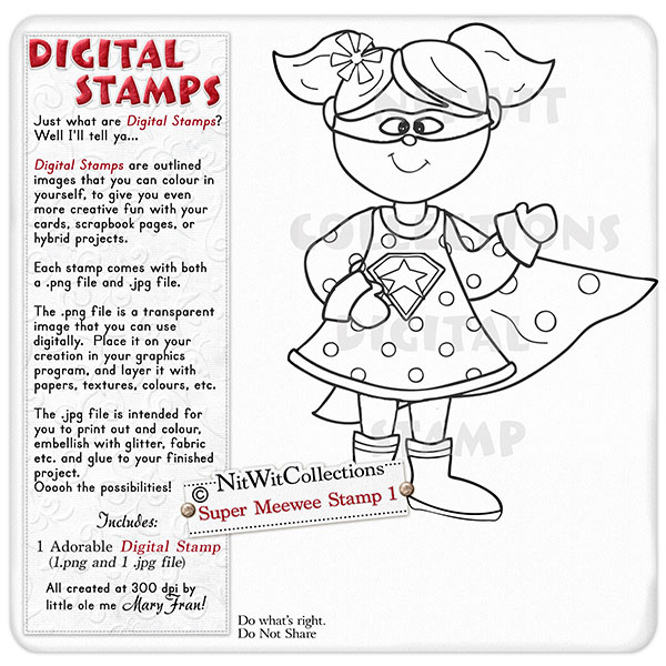 (image for) Super Meewee - Stamp 1