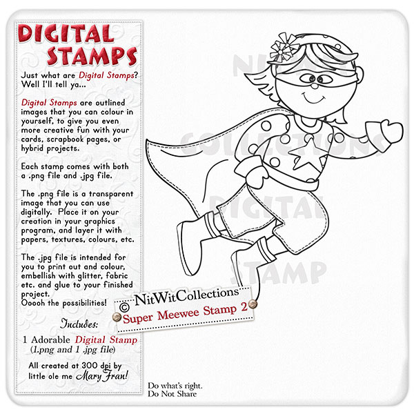 (image for) Super Meewee - Stamp 2