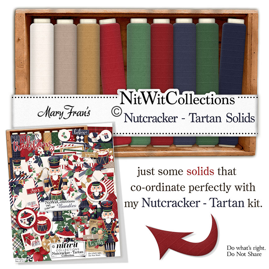 (image for) Nutcracker - Tartan Solids