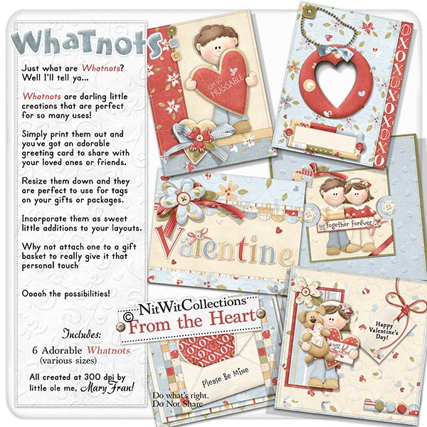 (image for) Whatnots - From the Heart